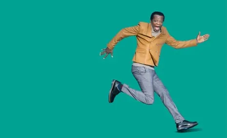 The Comedian Stephen K Amos: ‘My Toes Are Hideous’ Plus They’re Connected to the Skinniest Limbs Anyone Has Seen.
